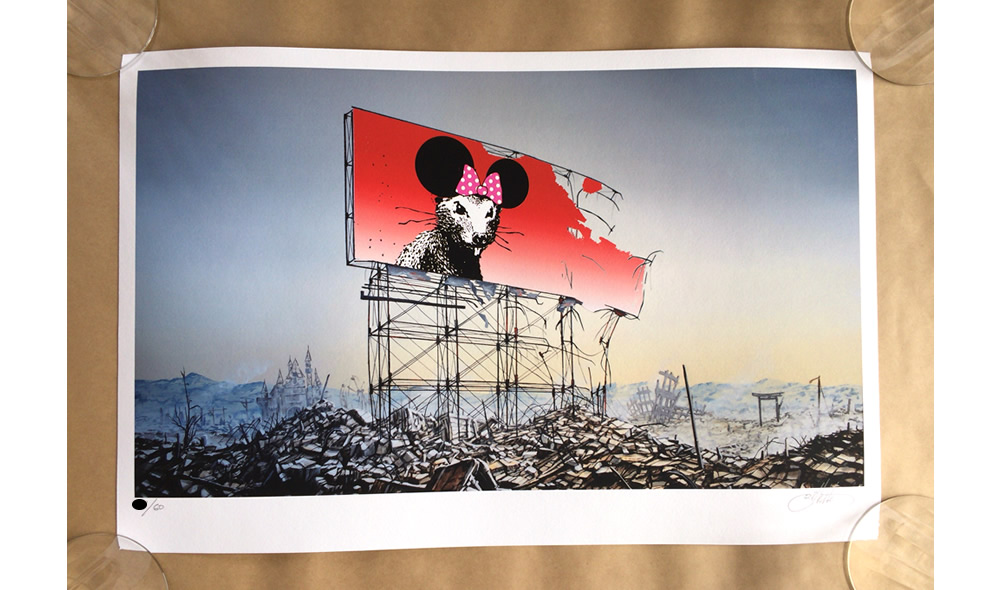 Jeff Gillette（ジェフ・ジレット） -Banksy Minnie Nagasaki ー