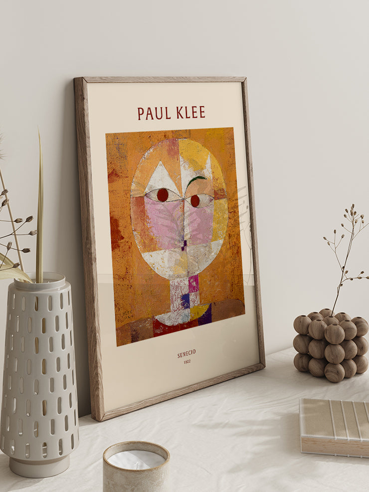 Paul Klee Senecio Posteri - Fine Art Baskı – Nordika Gallery®