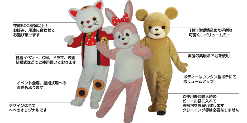 W-30 ラッコ｜着ぐるみレンタル ノースランドペペ