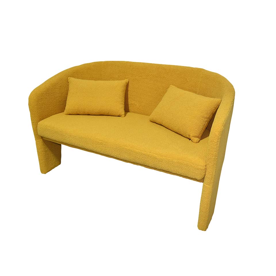 ソファ90-345-2 2人掛け【送料・開梱設置無料】イエロー | NOCE