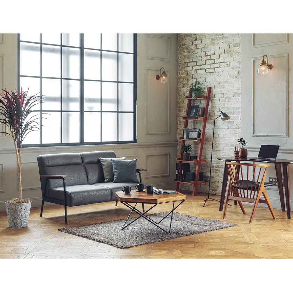 ソファNC728A 2人掛け【送料・開梱設置無料】 ライトグレー | NOCE