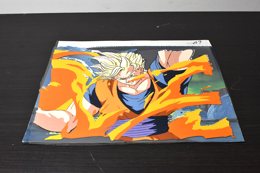 ドラゴンボールセル画「ドラゴンボールZ 孫悟空（スーパーサイヤ人