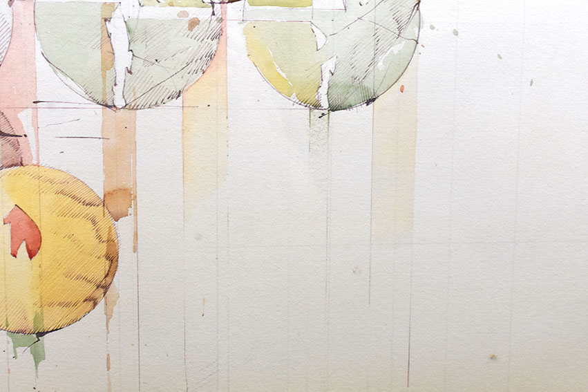 宇佐美圭司画額「100枚のドローイングより No.75」 | Natsume Books