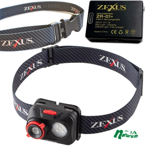 ZEXUS(ゼクサス) ZX-195 最大400ルーメン+ZEXUS専用バッテリー+ネック