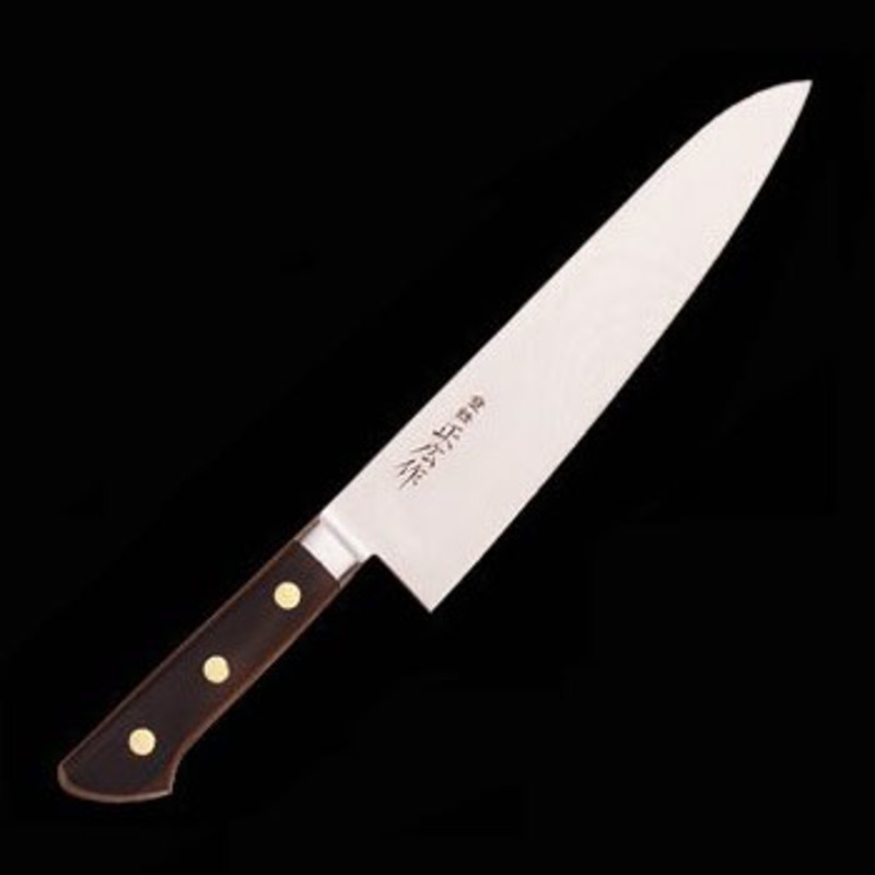 正広 包丁 正広作 口金付 牛刀 210mm 13011｜アウトドア用品・釣り具