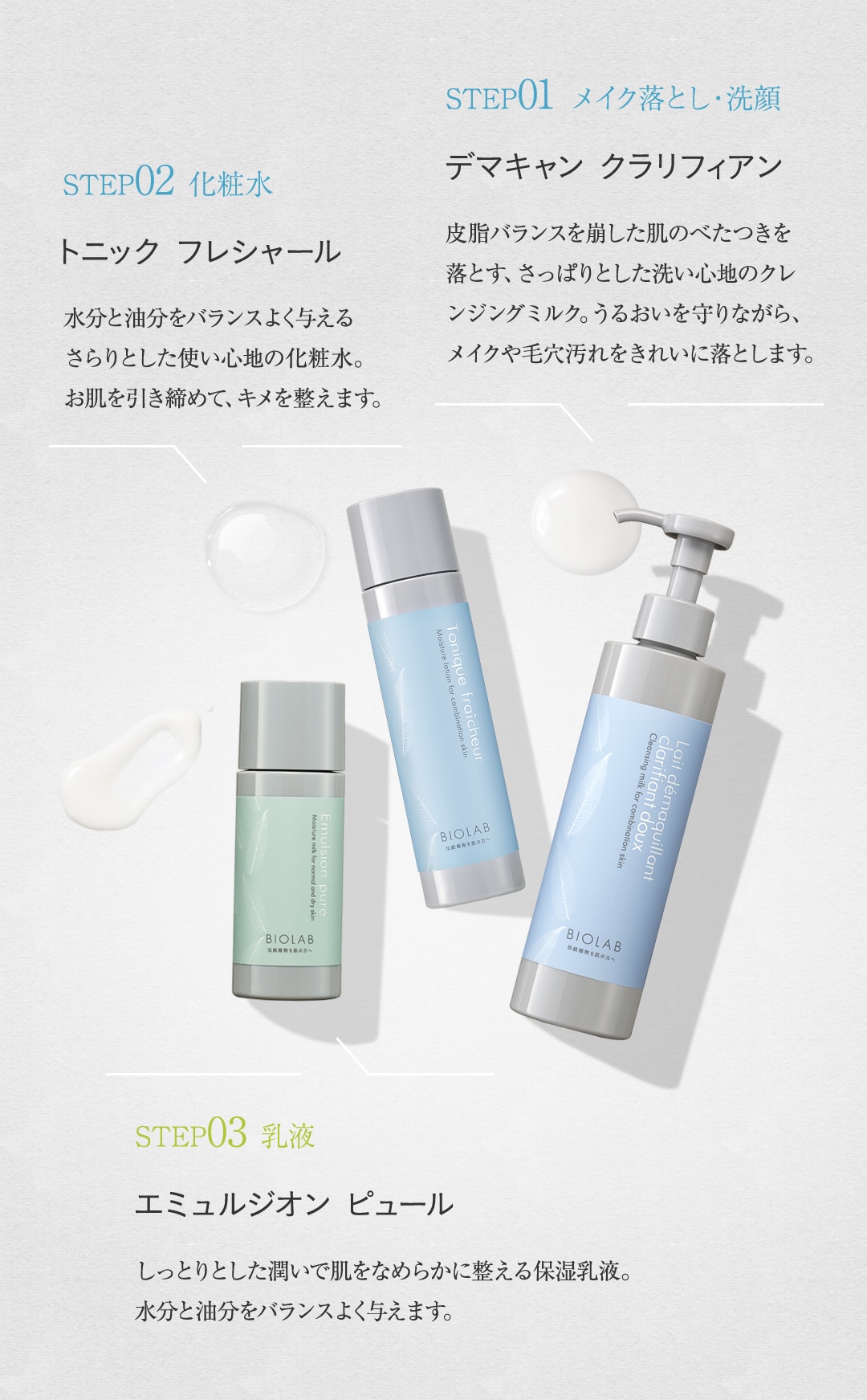 バイオラブ エミュルジオン ピュール 【ミルクローション】 ノーマル