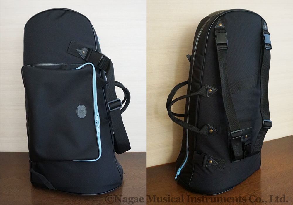 S.ハヤシ ユーフォニウムソフトケース楽譜ポケット付 ブラック カラー