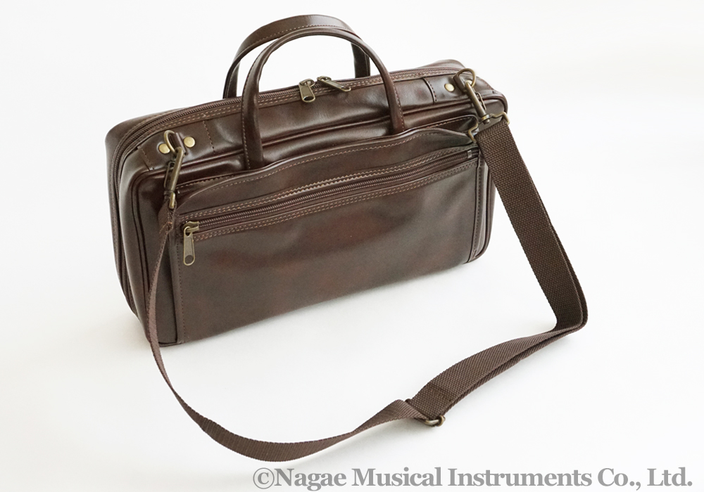 S.ハヤシ オーボエケースカバー 取手付 合皮 ブラウン｜ 管楽器専門店