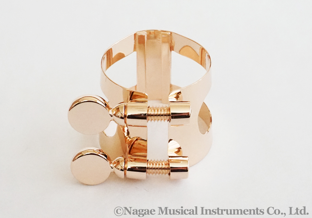 ボナード B♭クラリネットリガチャー 逆締め ピンクゴールド PGP