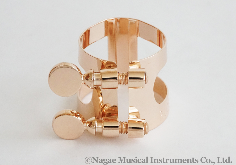 BUZZ B♭クラリネットリガチャー ピンクゴールド PGP｜ 管楽器専門店