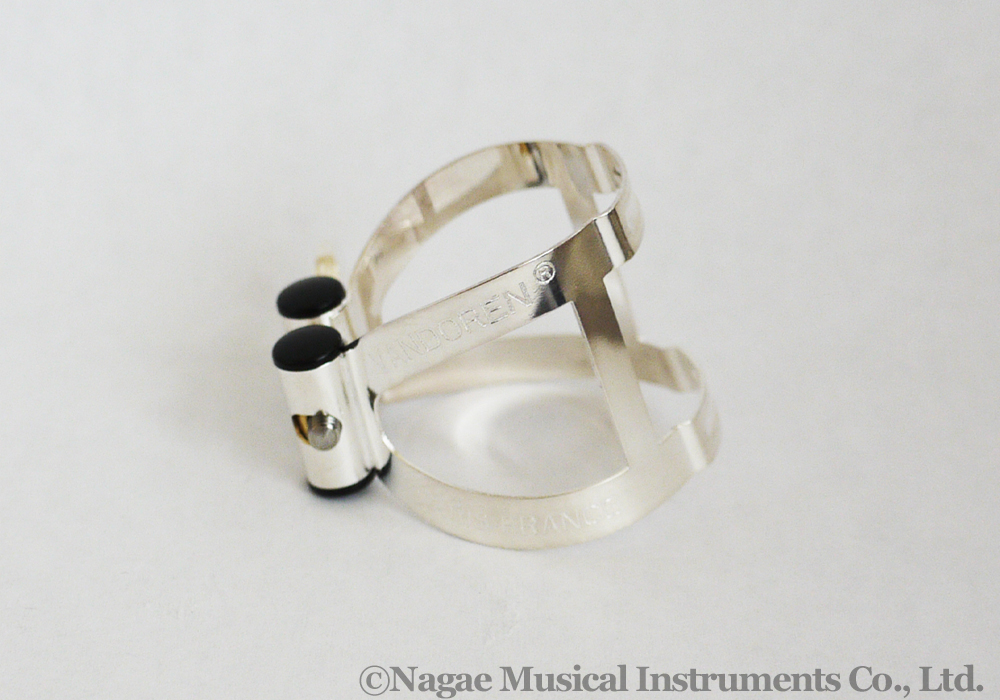 バンドレン B♭クラリネットリガチャー＆キャップM/O シルバー LC51SP