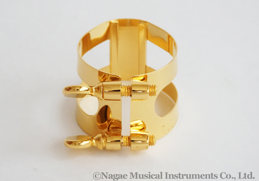 BUZZ バスクラリネットリガチャー ゴールド GP｜ 管楽器専門店 永江楽器