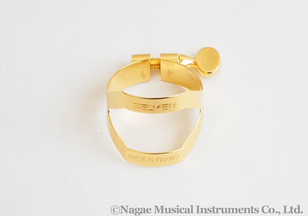 セルマー ソプラノサックスリガチャー ゴールド GP｜ 管楽器専門店