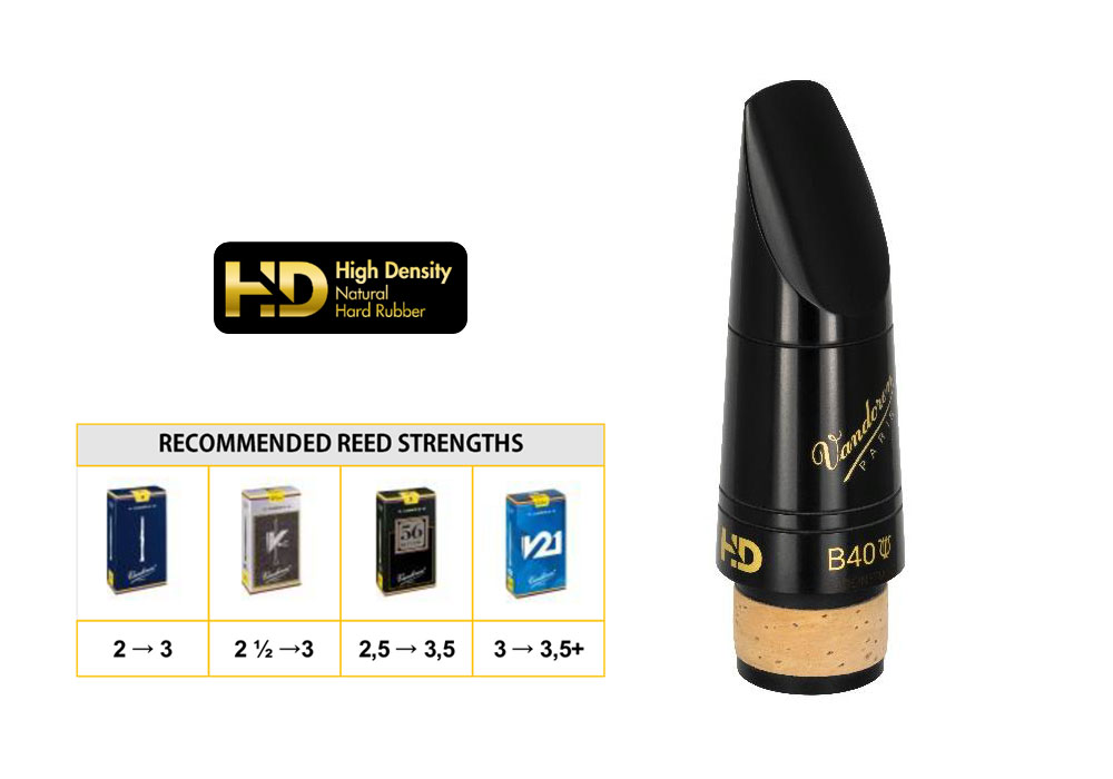 バンドレン B♭クラリネットマウスピース B40 Lyre HD｜ 管楽器専門店