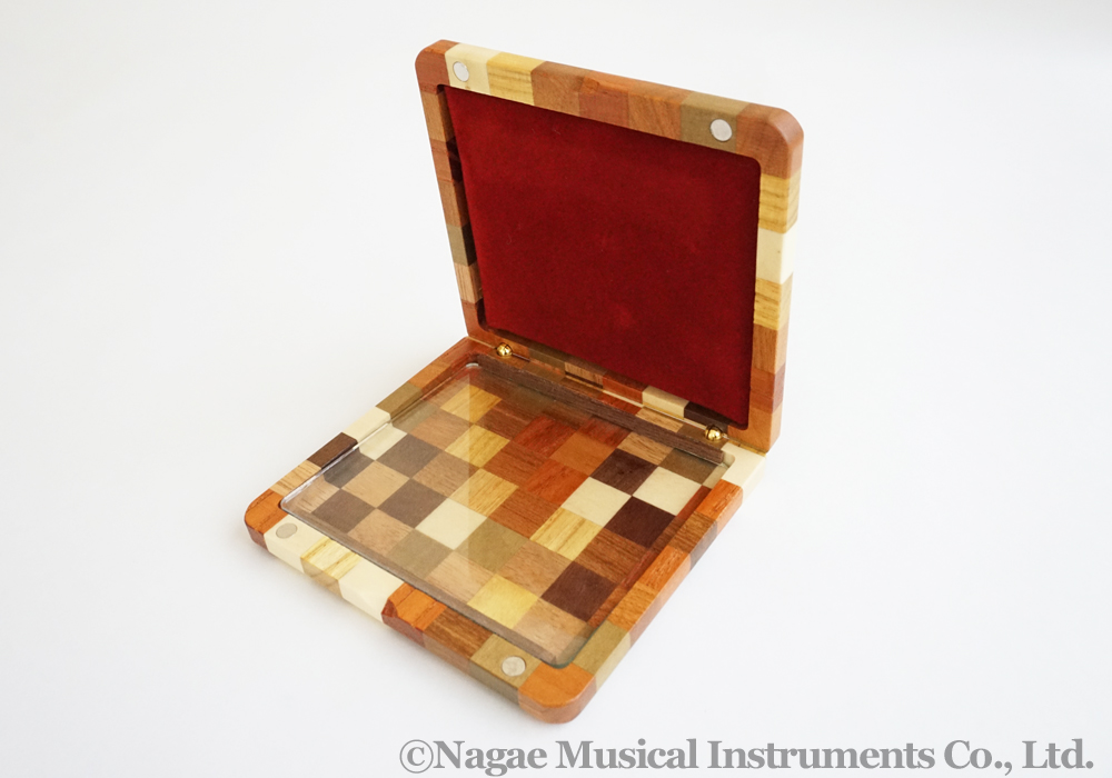 ウッドストーン B♭クラリネットリードケース 寄木細工｜ 管楽器専門店