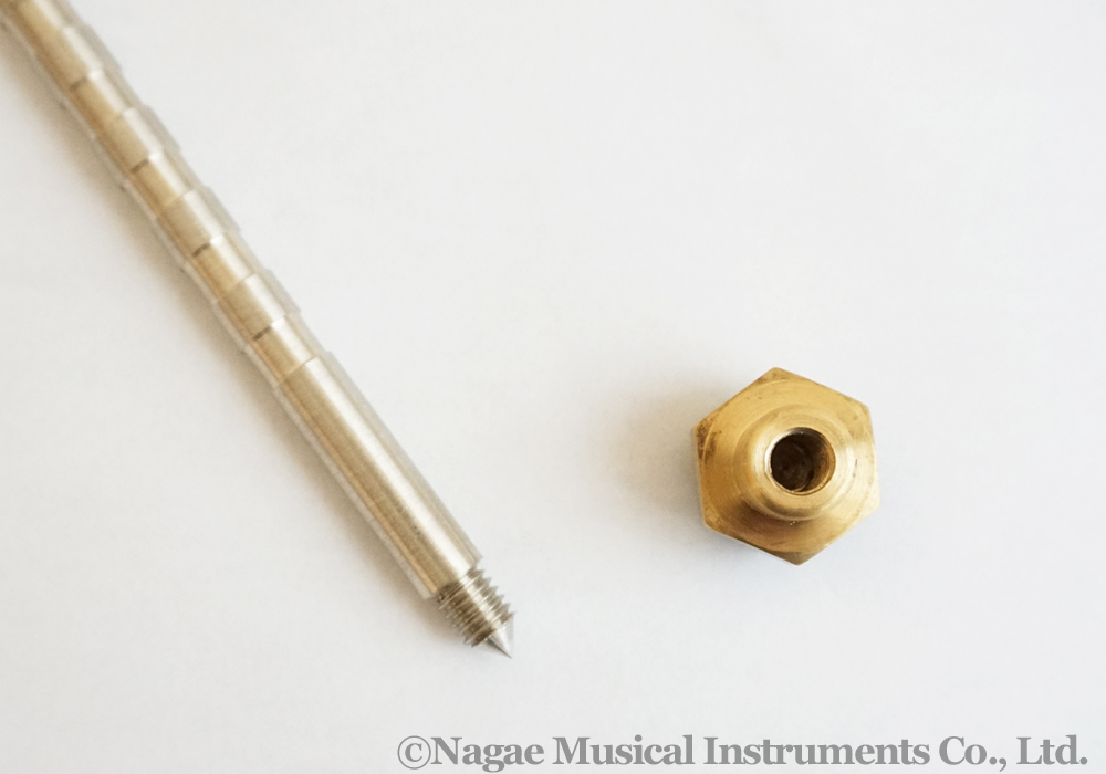 BUZZ バスクラリネットエンドピン 立奏用 60cm｜ 管楽器専門店 永江楽器