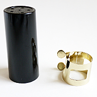 メイヤー アルトサックスマウスピース 5MM (リガチャー&キャップ付