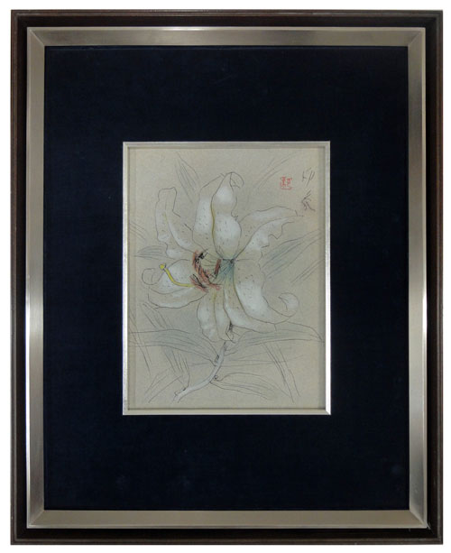 堂本印象 百合/Web書画ミュージアム