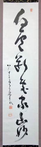 鄧州全忠 (南天棒) 白雲断処家山妙/Web書画ミュージアム