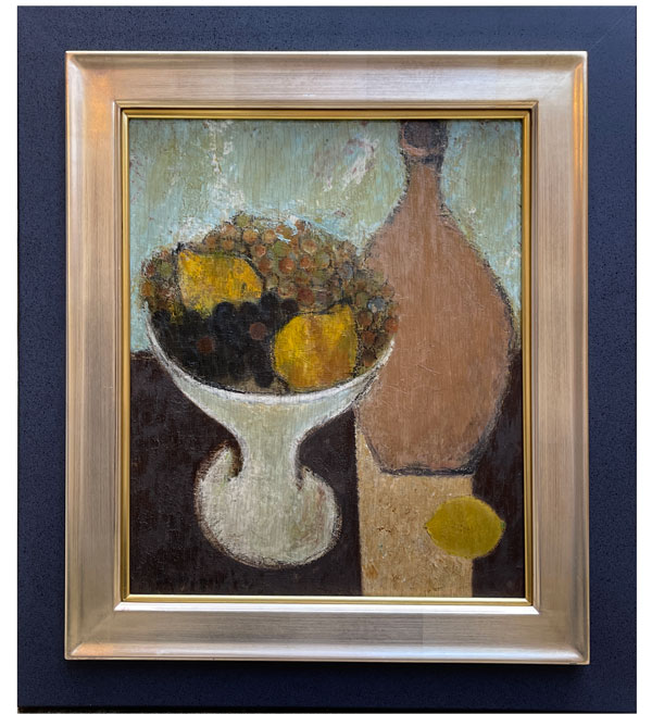 三岸節子 コンポートのある静物/掛け軸(Hanging scrolls) 絵画の買取