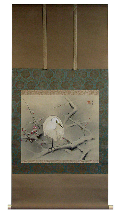 Web書画ミュージアム 西山翠嶂 白鷺