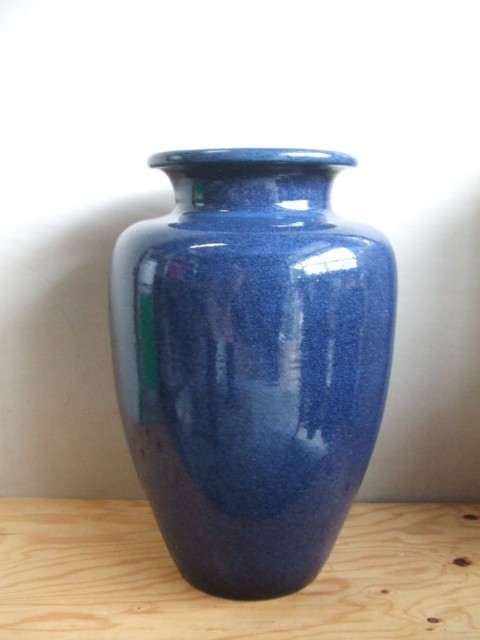 群青壺型大花瓶 20号｜中村陶器 信楽焼の通販サイト （滋賀/陶器
