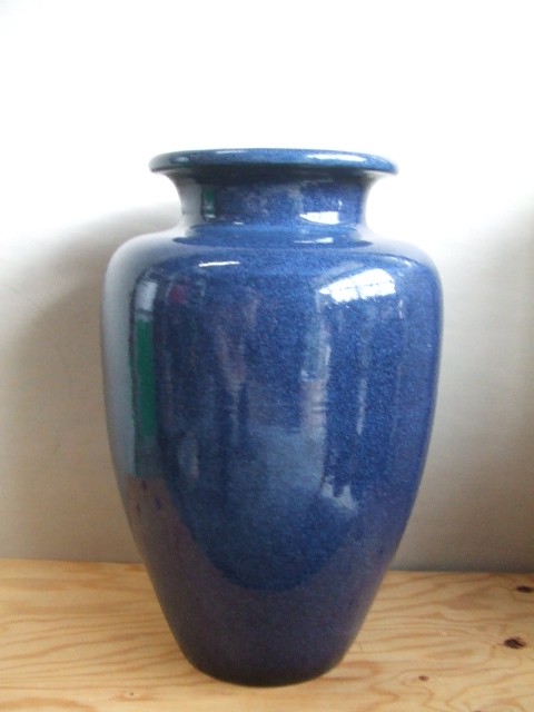 群青壺型大花瓶 18号｜中村陶器 信楽焼の通販サイト （滋賀/陶器