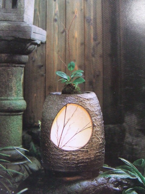 電動つくばい 水月 水循環式｜中村陶器 信楽焼の通販サイト （滋賀