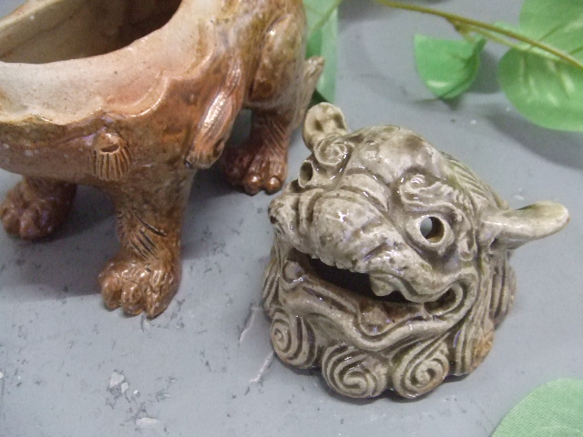 香炉 獅子｜中村陶器 信楽焼の通販サイト （滋賀/陶器/焼き物