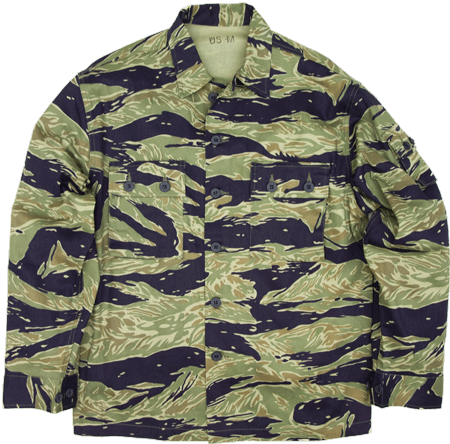 タイガーストライプジャケット TIGER STRIPE JACKET ミリタリー