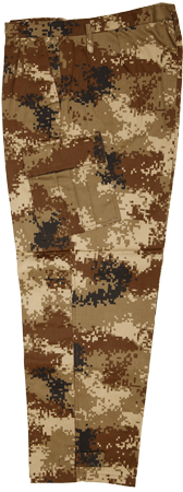 〇七式陸軍砂漠迷彩服 上下セット 中国人民解放軍 ミリタリーショップ