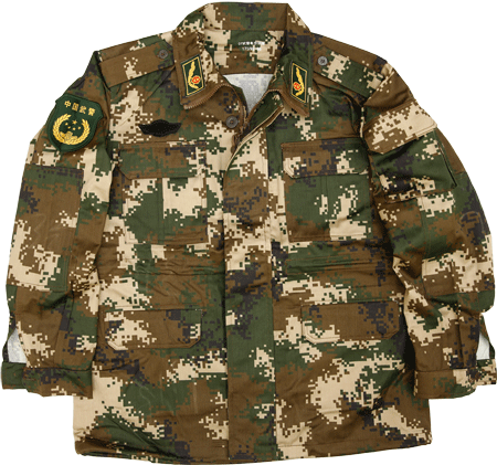 〇七式武装警察迷彩服 上下セット 中国人民解放軍 ミリタリーショップ