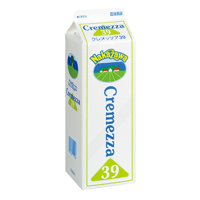 クレメッツア39 - 製品紹介 - NAKAZAWA 中沢グループ 「生クリームの