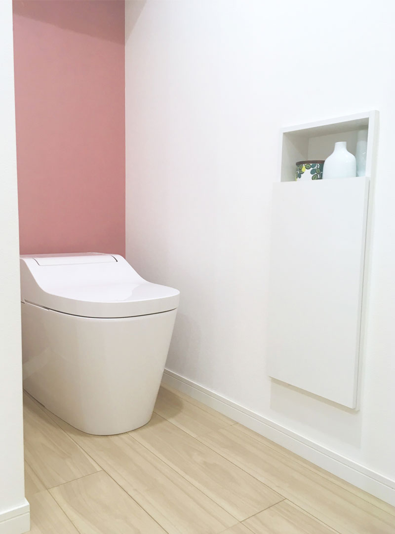 壁厚ニッチ収納・トイレ収納 | サニタ | 収納なら南海プライウッド