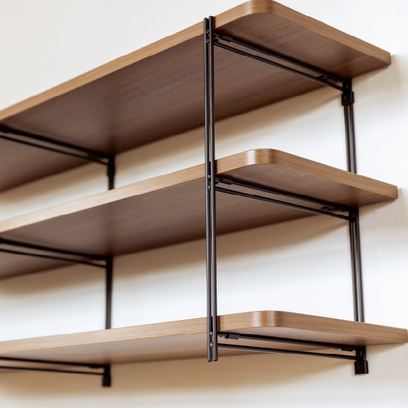 特長 | 収納棚・可動棚 | ランバーシリーズ＋棚柱 | 南海プライウッド