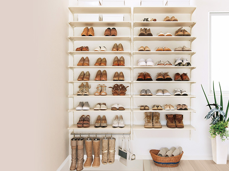 プラン | 収納棚・可動棚 | ランバーシリーズ＋棚柱 | 収納なら南海