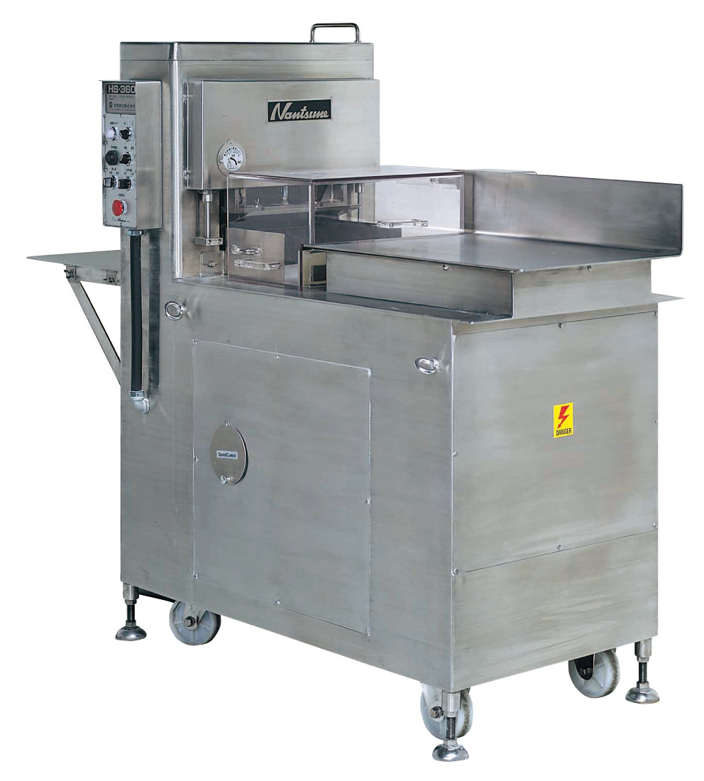 瞬間スライサー HS-360 | 株式会社なんつね | 食肉加工機械、食肉