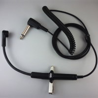 EMA-049-100 カールコード式ネクタイピン型エレクトレットマイク 路線