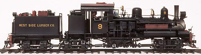 Shay, 3-truck Geared Steam Locomotives for Westside Lumber Co. - NASG