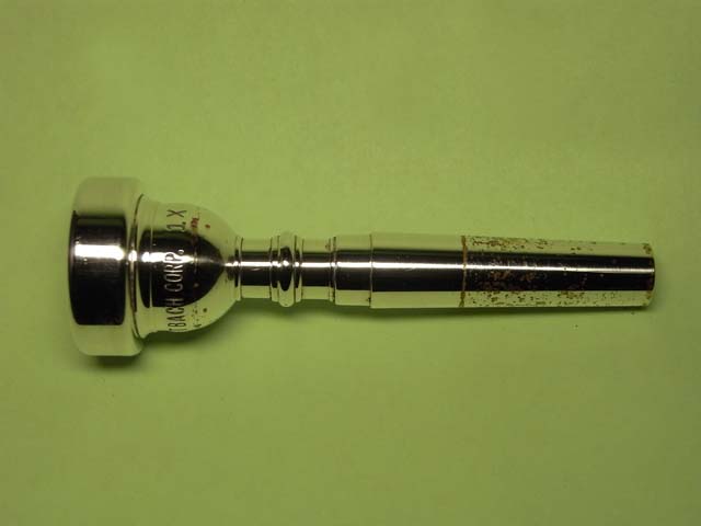 バック（旧刻印） 中古トランペットマウスピース 1X