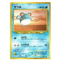 マリル LV.10 [旧裏面] サザンアイランド トロピカルアイランド 海