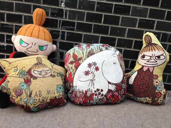 ムーミンたちのゴブラン織りクッション（ドロップス） [2015.03.07(土