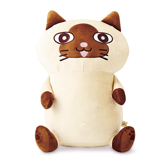 もっちもちな抱き心地♪ おふくちゃんの等身大ぬいぐるみができました