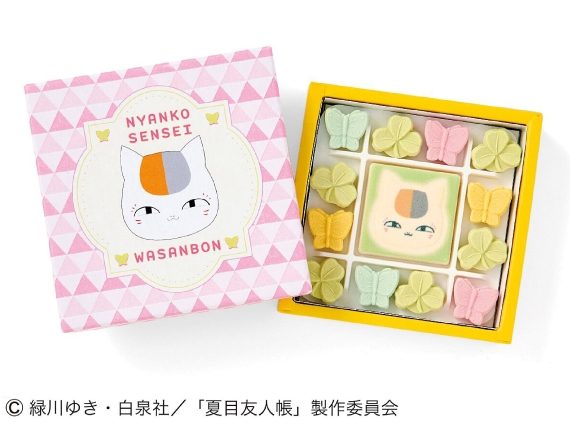 ニャンコ先生の和三盆と缶入りティーが新登場！TVアニメ『夏目友人帳