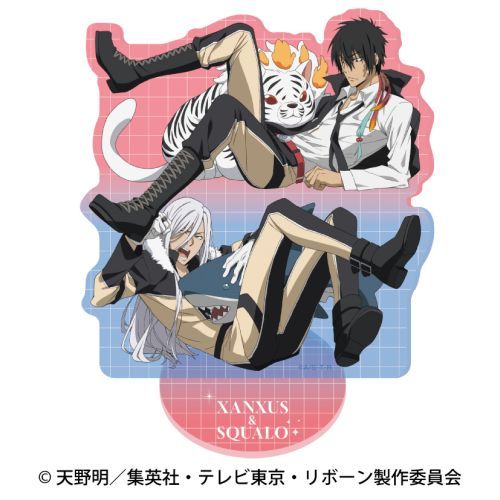 家庭教師ヒットマンREBORN! アクリルスタンド 6. XANXUS & スクアーロ