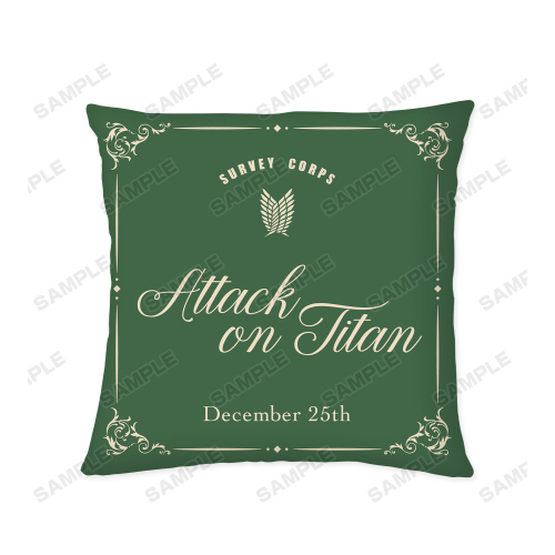 進撃の巨人 描き下ろしイラスト リラックス Ver. リヴァイ クッション