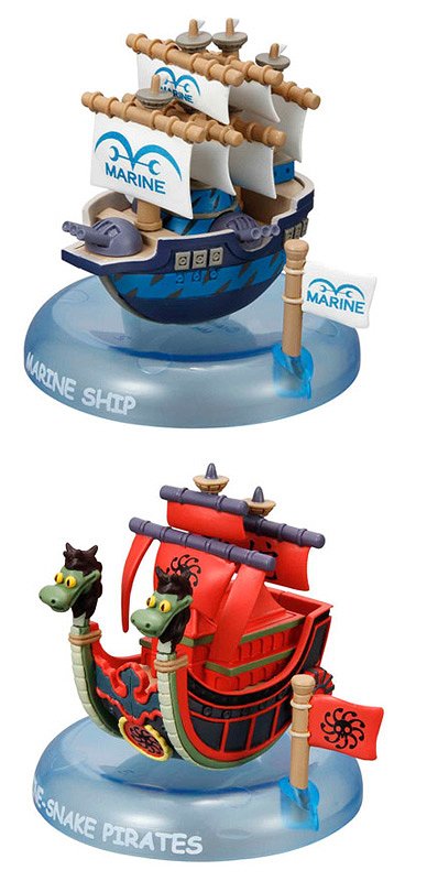 ゆらコレシリーズ ワンピース ゆらゆら海賊船コレクション BOX