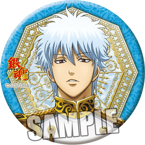 銀魂 缶バッジ 「坂田銀時」 銀河侍伝説 Ver. グッズ - Neowing