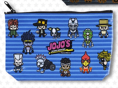 ジョジョの奇妙な冒険 ジョジョ パンソンワークス ポーチブルー グッズ