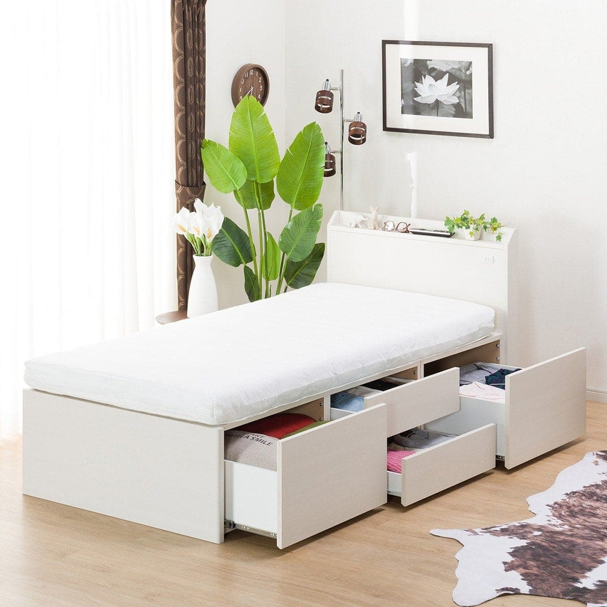 ニトリ シングルベッドフレーム(ジオ2 WW チェスト40J) - 通販 | 家具